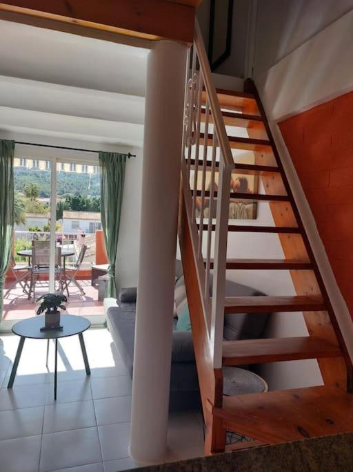 Studio Tipo Loft Con Vista Al Montgo Denia Exterior foto