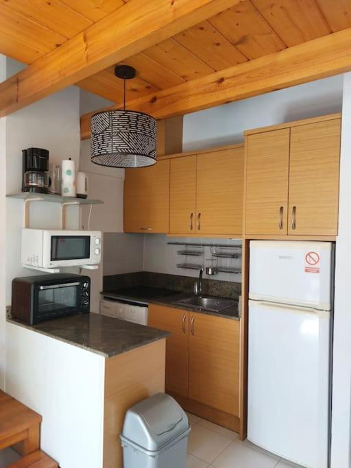 Studio Tipo Loft Con Vista Al Montgo Denia Exterior foto